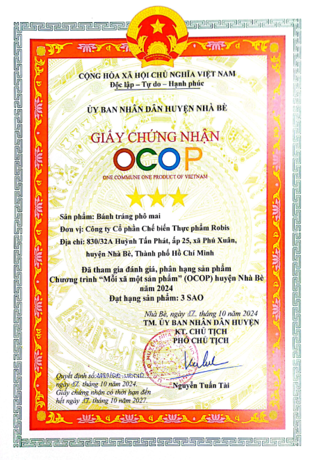 Giấy chứng nhận 2